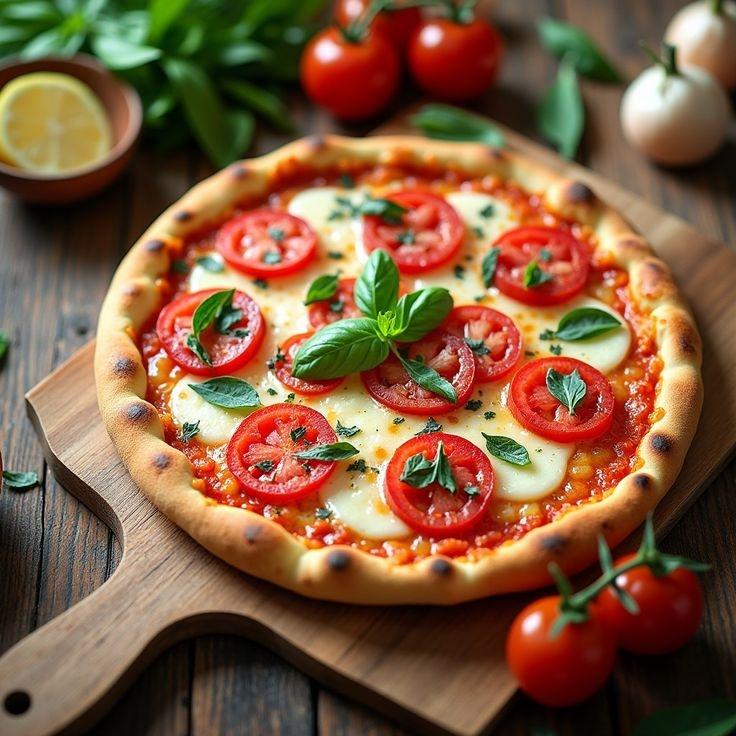 Garden Serenade: Fresh Veggie Delight Supreme  